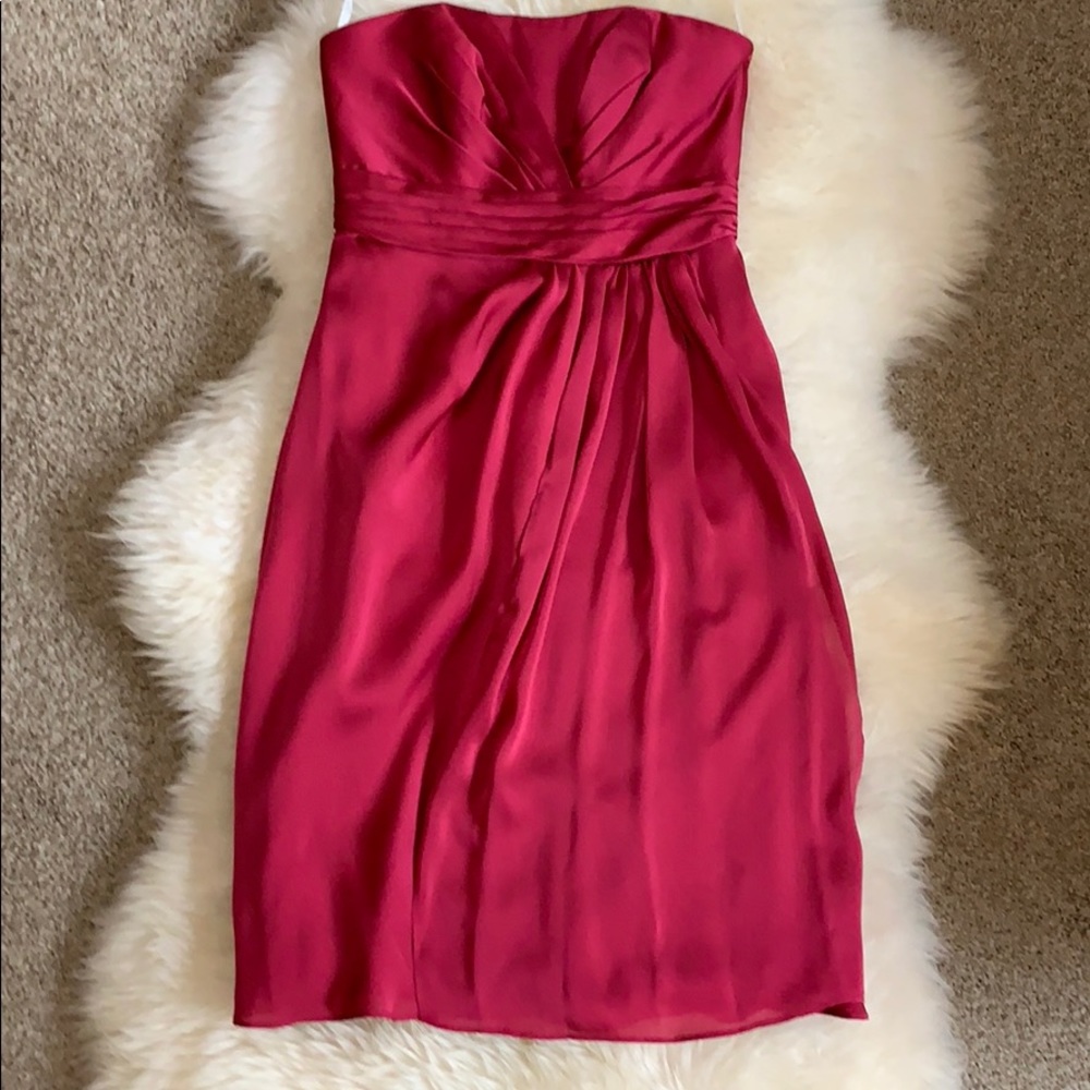 Priscilla of Boston, Strapless, deep dusty rose